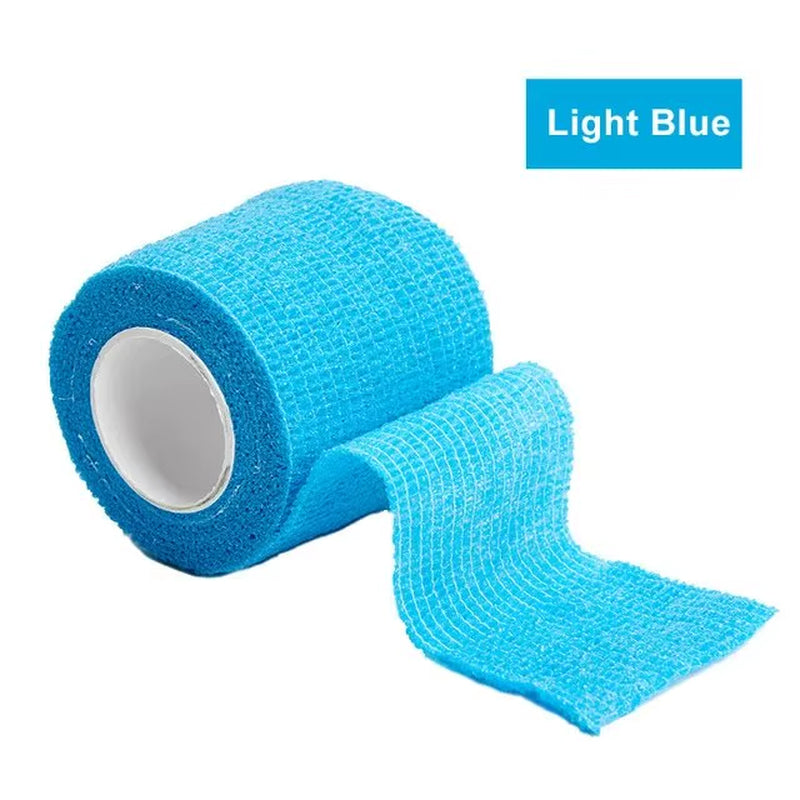 Get Your Game On with Our 4.8M Self-Adhesive Cohesive Bandage - Perfect for Fixing Fingers, Wrists, & Legs! 🏃♂️💪