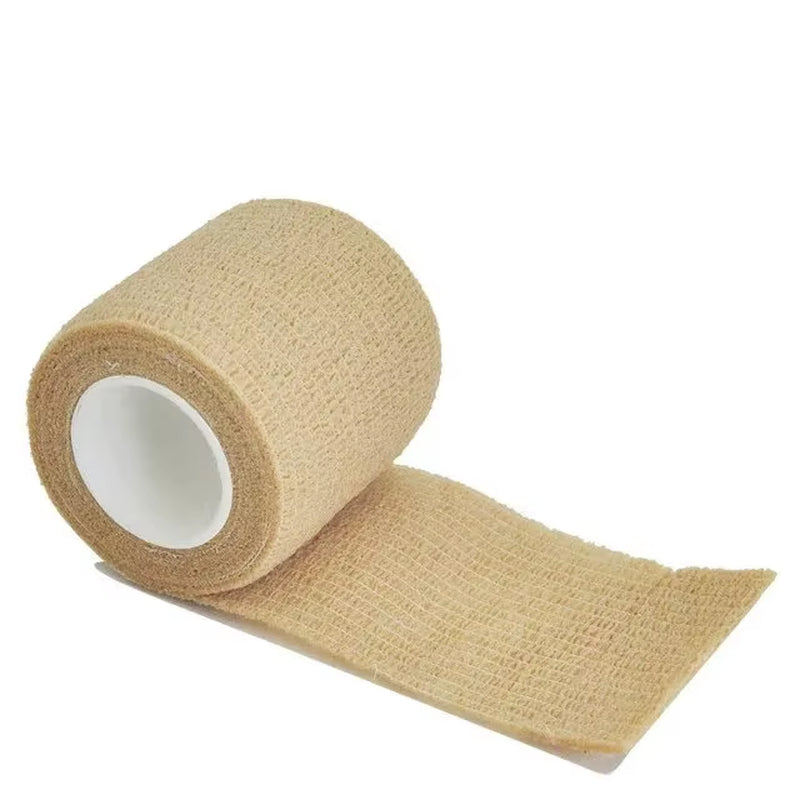 Get Your Game On with Our 4.8M Self-Adhesive Cohesive Bandage - Perfect for Fixing Fingers, Wrists, & Legs! 🏃♂️💪