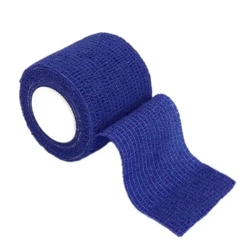 Get Your Game On with Our 4.8M Self-Adhesive Cohesive Bandage - Perfect for Fixing Fingers, Wrists, & Legs! 🏃♂️💪