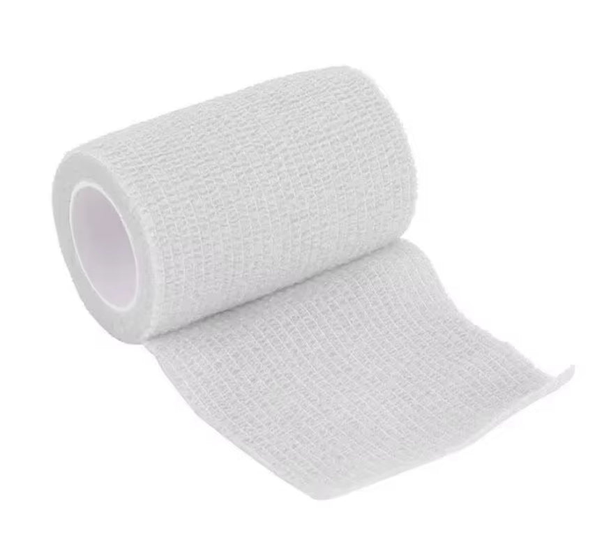 Get Your Game On with Our 4.8M Self-Adhesive Cohesive Bandage - Perfect for Fixing Fingers, Wrists, & Legs! 🏃♂️💪
