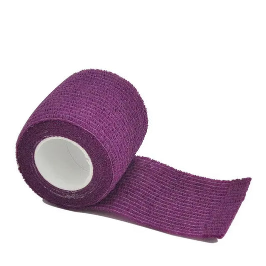 Get Your Game On with Our 4.8M Self-Adhesive Cohesive Bandage - Perfect for Fixing Fingers, Wrists, & Legs! 🏃‍♂️💪