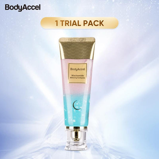 Bodyaccel 【Triple Whitening】Niacinamide Fresh Breath Whitening Toothpaste -MAX #Cozyvibes #Effortlessbeauty